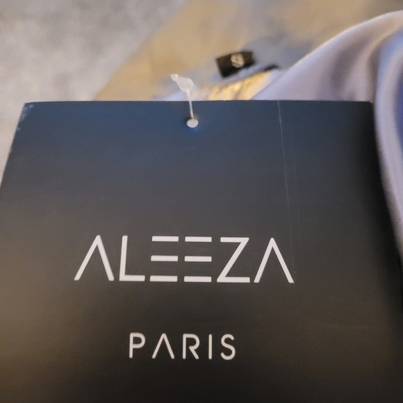 ALEEZA PARIS Brett Lamb Skin Leather Jacket. Sz S. NWT - Picture 13 of 15